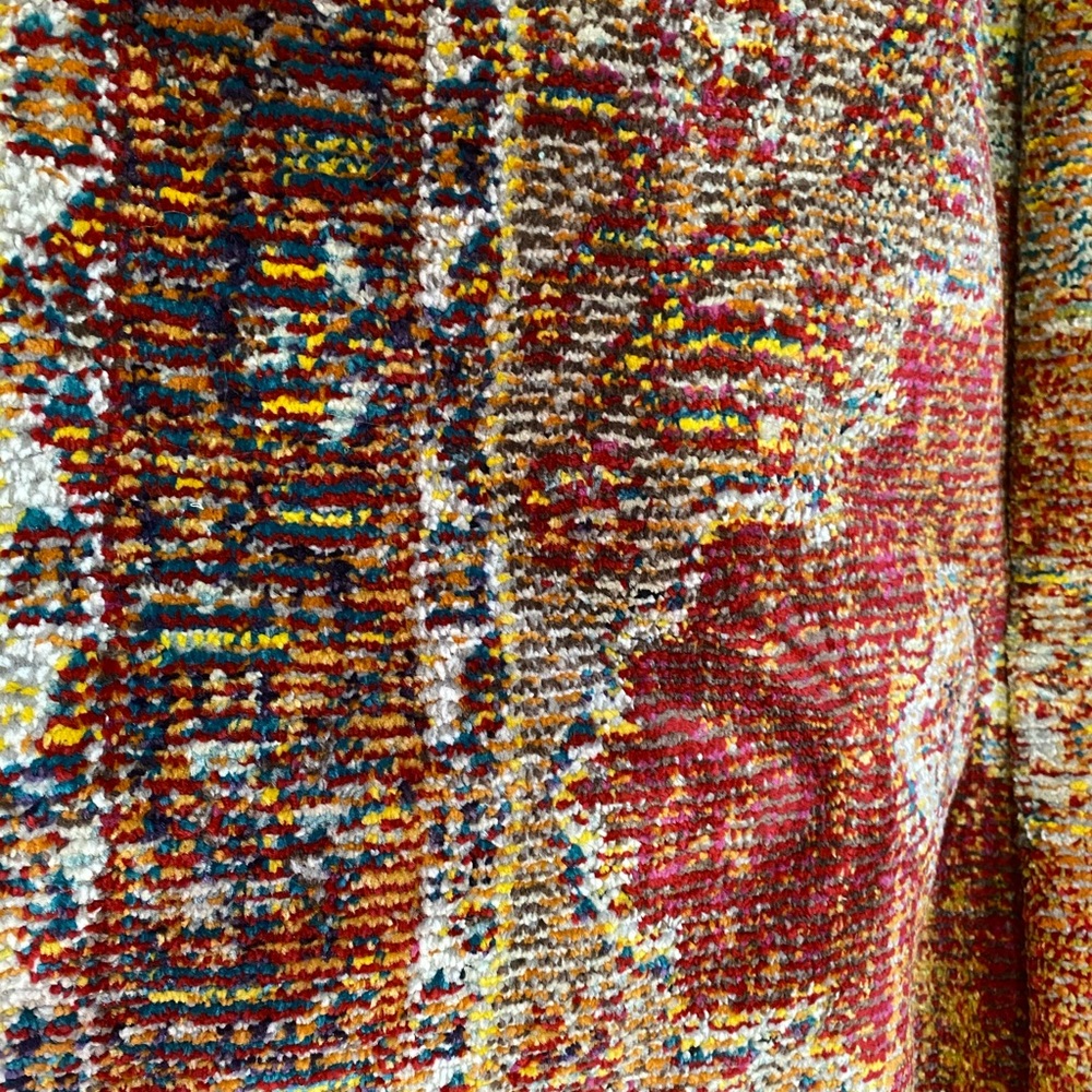 Multi boho savannah print rug